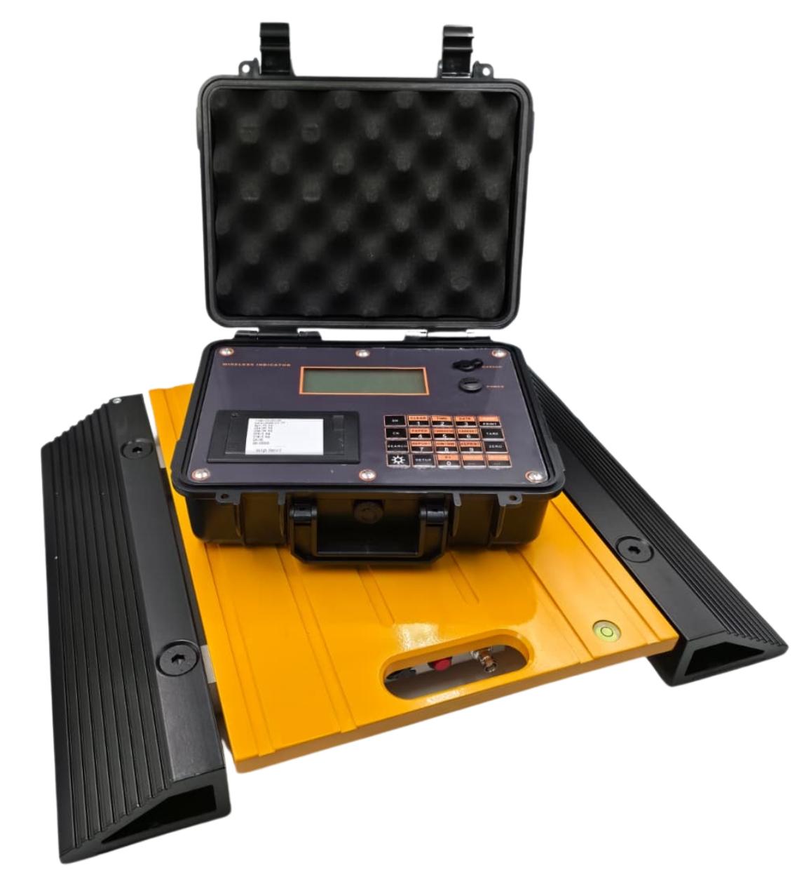 SmartWeigh weigh pad with wireless display and printer