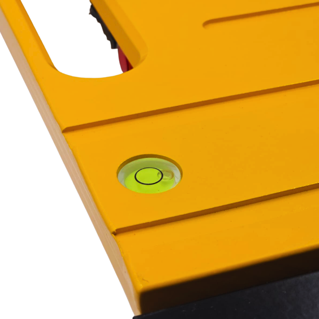 Yellow Weigh Pad Level Indicator