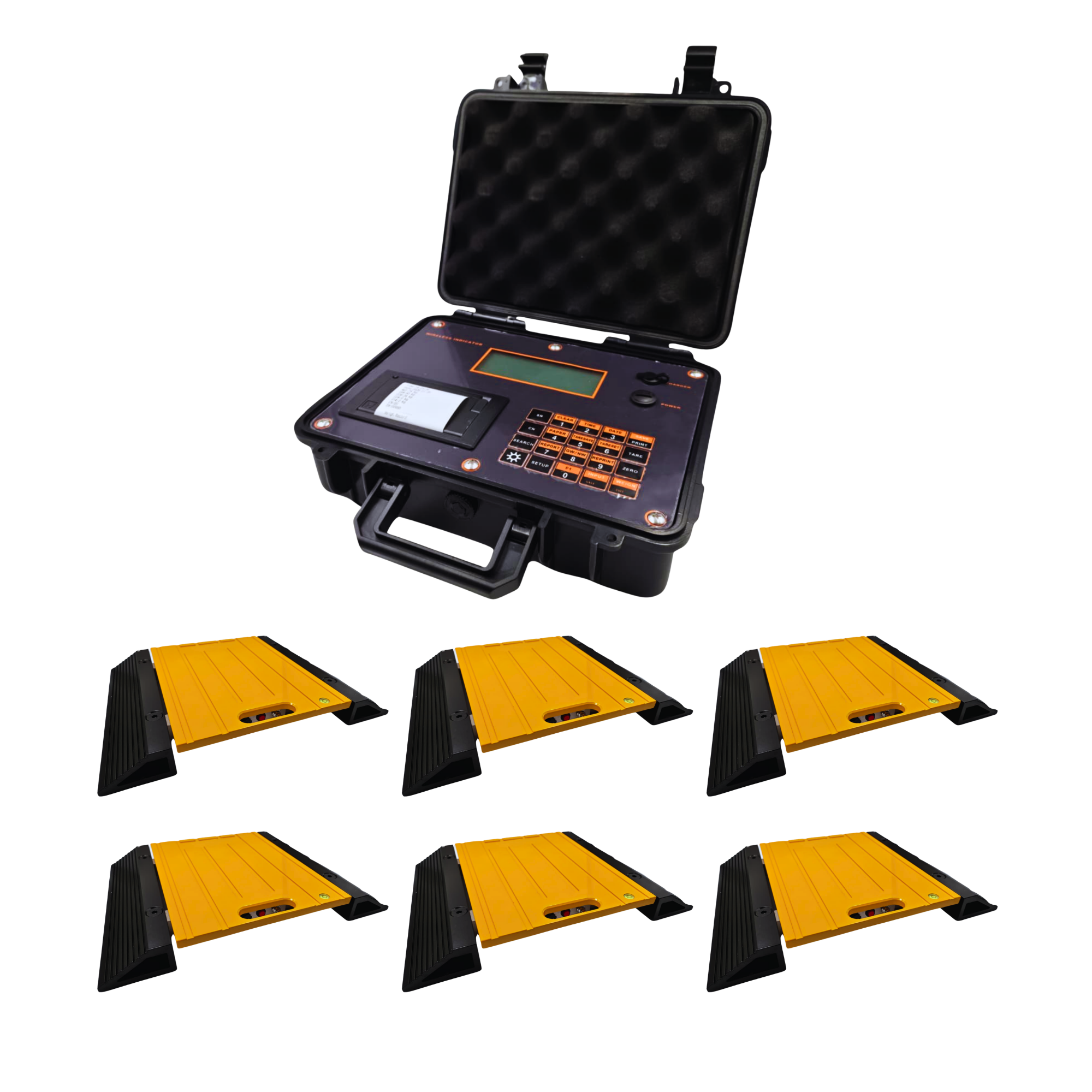 SW-STANDARD-6 six pad weigh kit for three-axle vehicles