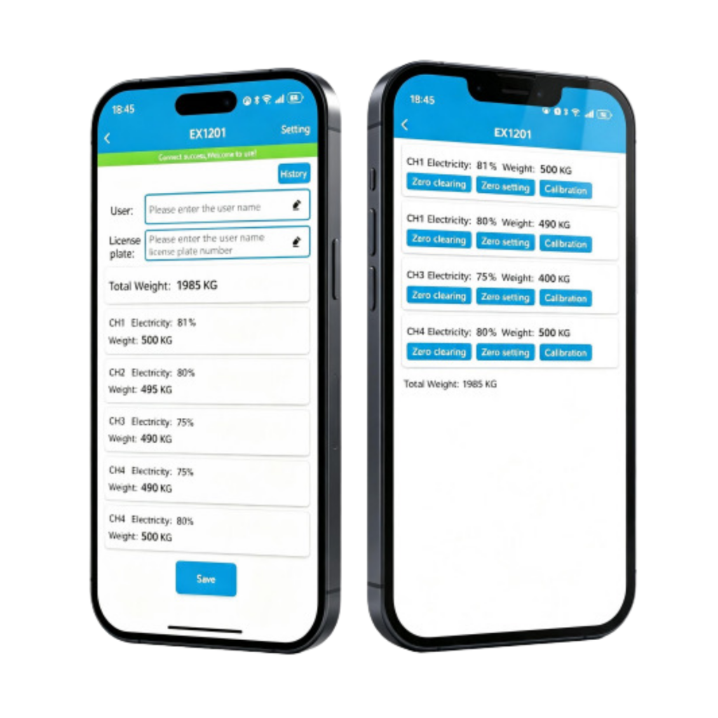 SmartWeigh Android App for Weigh Pads