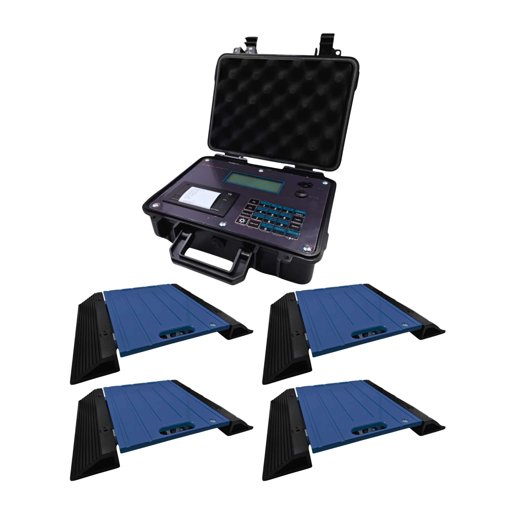 SW-STANDARD-4 four pad weigh kit with wireless display