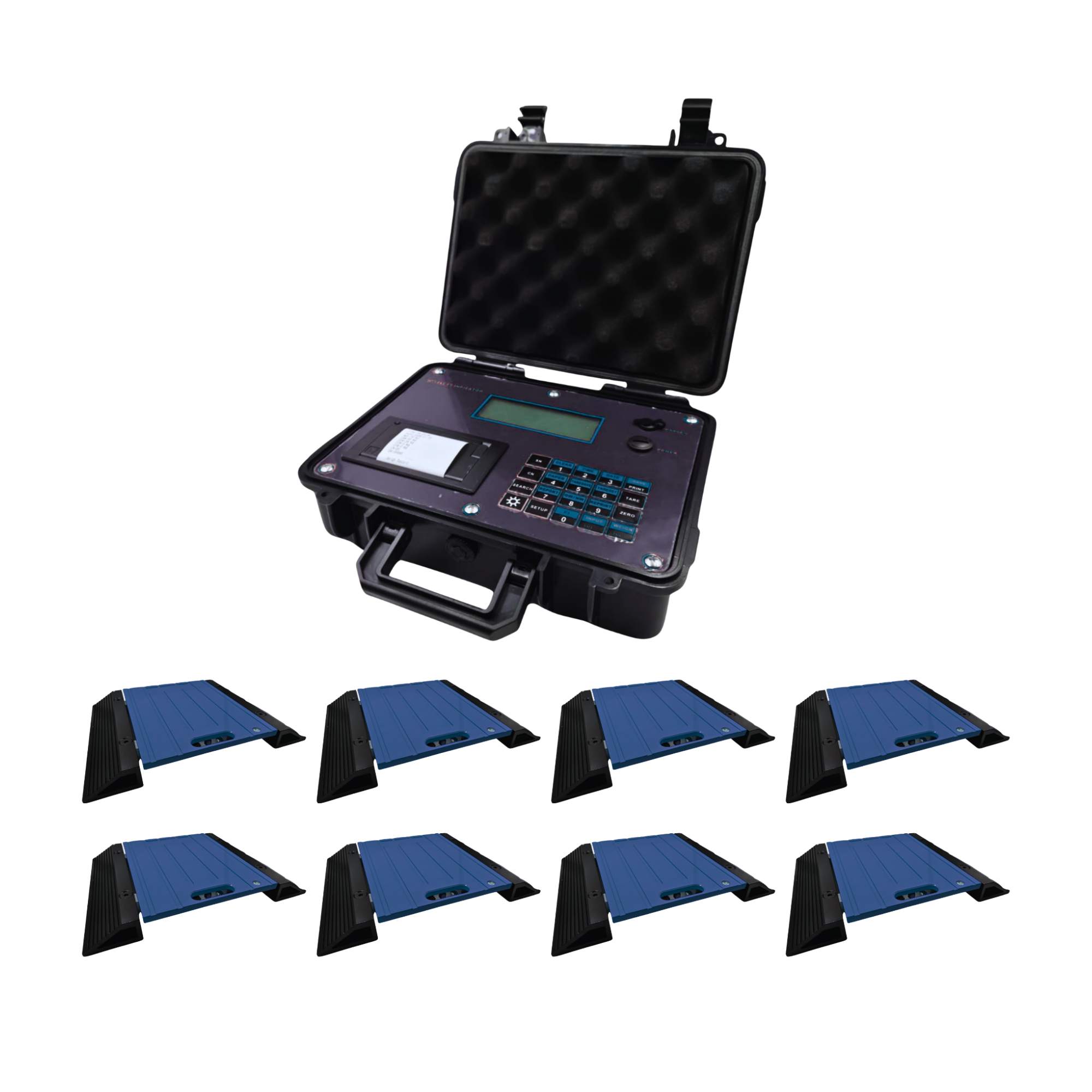 SW-LARGE-8 eight pad weigh kit for wide tyres